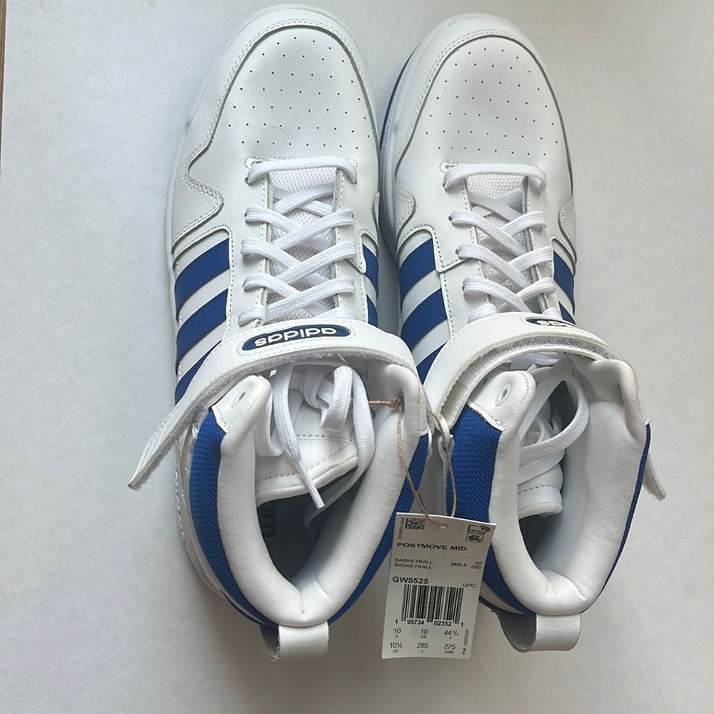 Adidas Postmove Mid basketball shoes. Tag still on, never worn.